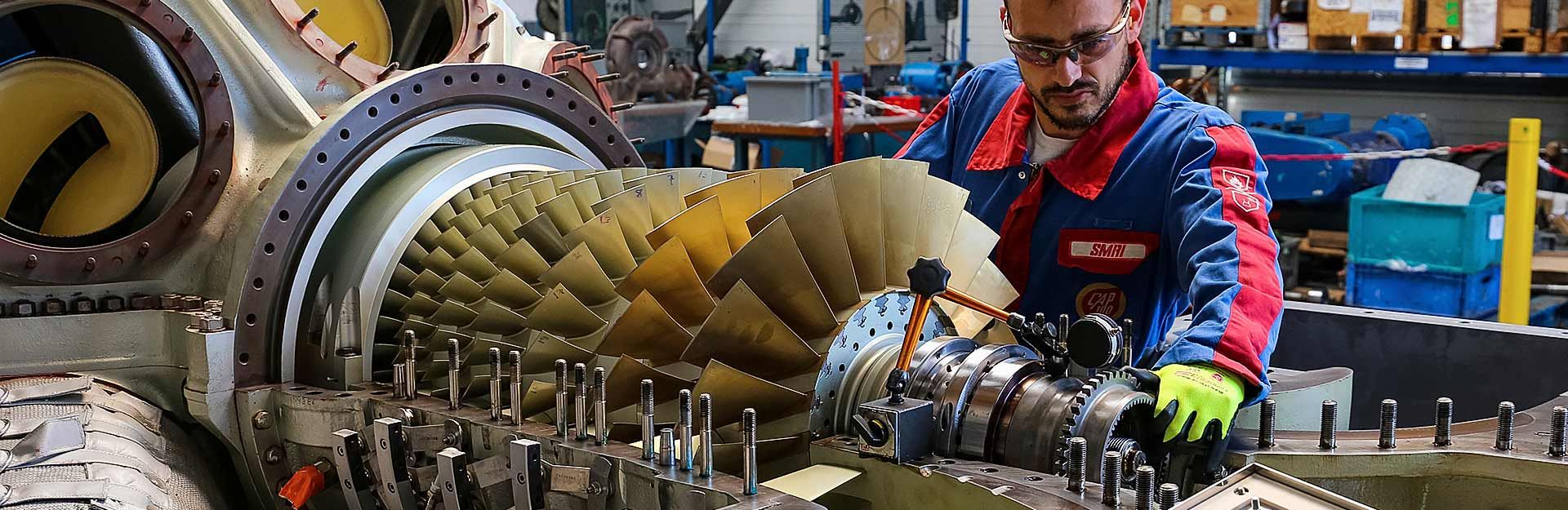 Mécanique industrielle : Maintenance machines tournantes - Turbines